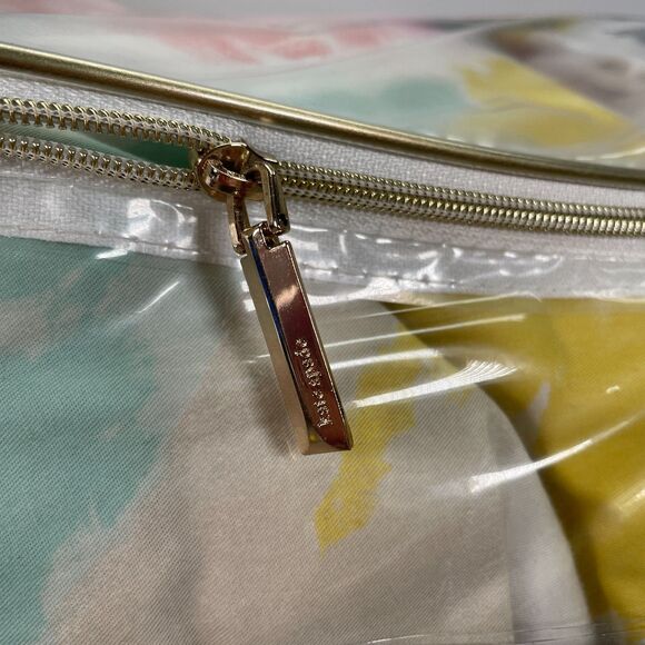 Kate Spade Paintball Floral Full-Queen Comforter Colorful Watercolor Pink Blue - Picture 8 of 10